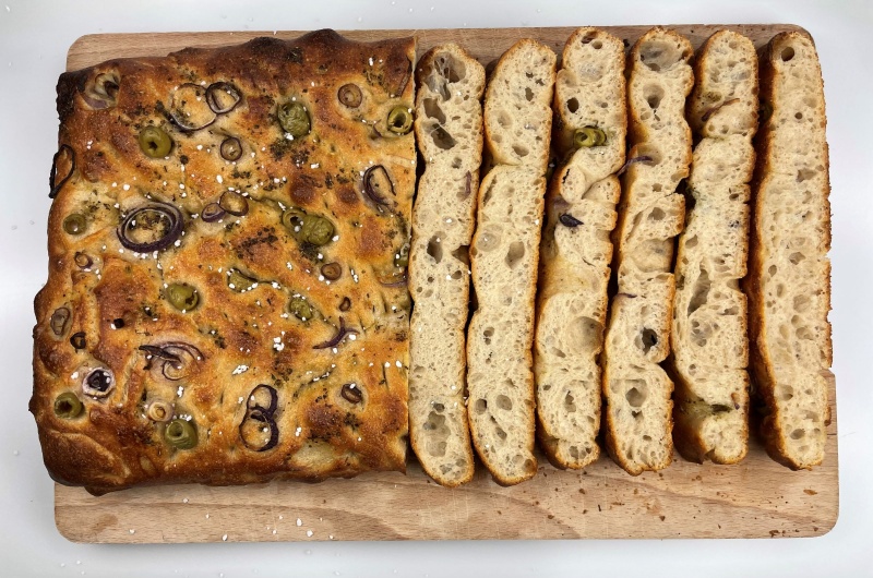 Recept na focacciu - květen